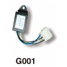 G001、雨刮間歇繼電器（JJD252 160W)廈門小金龍（帶線六插）負(fù)控