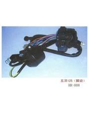 HR-008，五洋125(腳動(dòng))閘把座總成