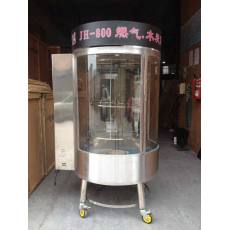 燃?xì)?、木炭兩用旋轉(zhuǎn)烤爐