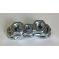 六角法蘭面螺母，M18x1.5，對(duì)邊27，厚度18，發(fā)電機(jī)，起動(dòng)機(jī)配套