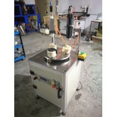打膠機、喇叭涂膠機、涂膠機，三工位涂膠機，涂膠壓蓋一體機