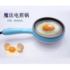 可愛(ài)心型魔法鍋速熱電煎鍋多功能家用蒸鍋