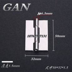 304不銹鋼2寸工業(yè)電柜鉸鏈50*32*1.5無孔焊接機(jī)械設(shè)備合頁(yè)