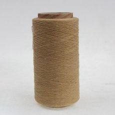 8~16支米黃再生棉紗線，各色滌棉紗線