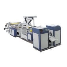 800-1000型全自動(dòng)對折無芯連卷平口垃圾袋制袋機(jī)