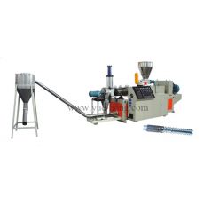 YH系列PVC硬塑、透明料錐形雙螺桿擠出造粒機(jī)